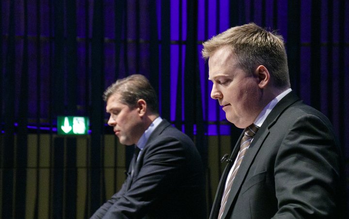 Bjarni Benediktsson og Sigmundur Davíð