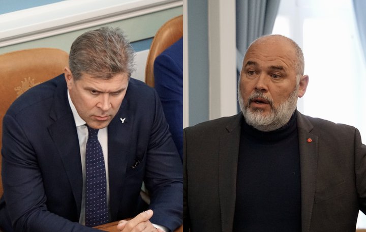 Bjarni Benediktsson og Logi Einarsson
