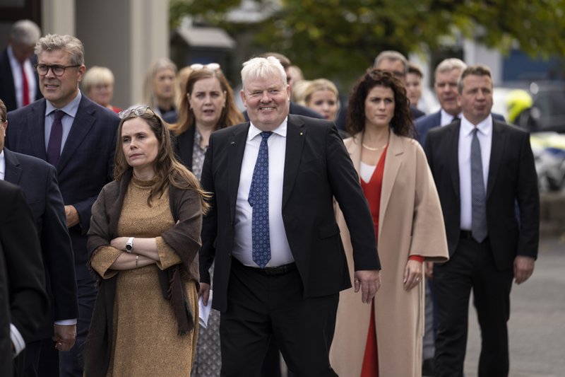 Katrín Jakobsdóttir og Sigurður Ingi Jóhannsson. Mynd: Eyþór Árnason