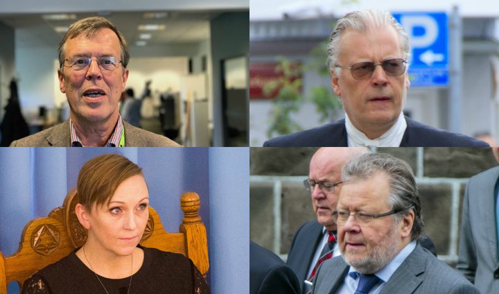 Hjálmar Árnason, Unnur Brá Konráðsdóttir, Ögmundur Jónasson og Össur Skarphéðinsson.