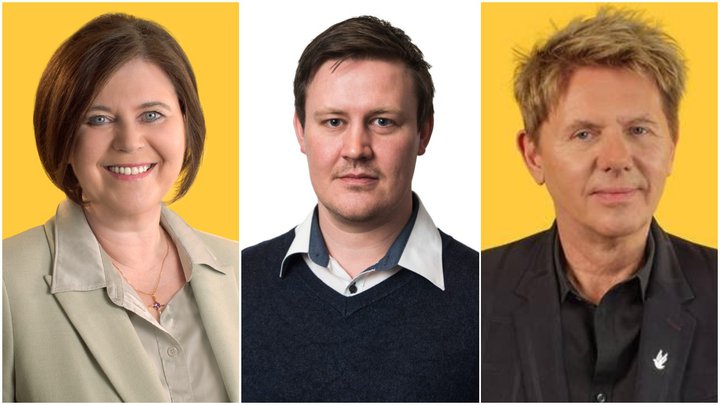 Ásthildur Lóa Þórsdóttir, Björn Þorfinnsson og Jakob Frímann Magnússon.