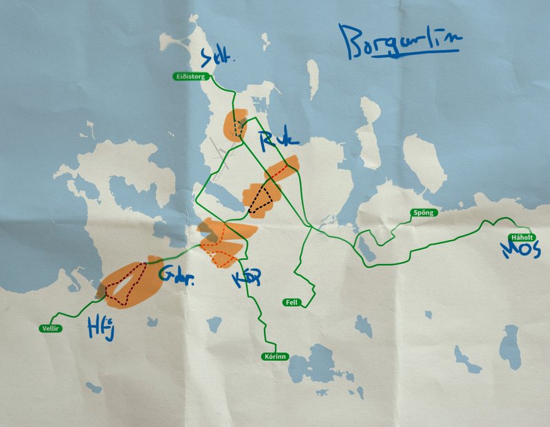 Borgarlínan verður afkastamikið almenningssamgöngukerfi á höfuðborgarsvæðinu.