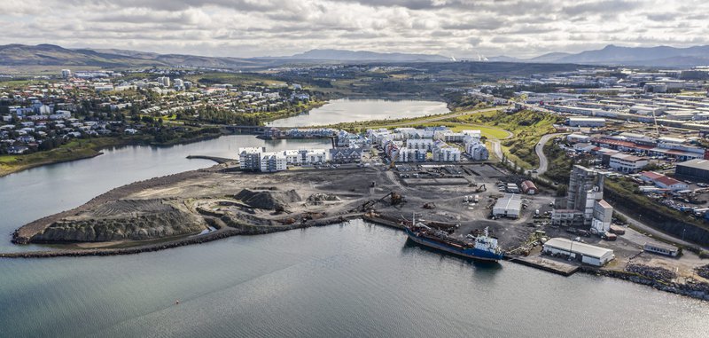 Bryggjuhverfið mun stækka mikið á næstu árum, samfara annarri uppbyggingu á Ártúnshöfða. Mynd: Reykjavíkurborg
