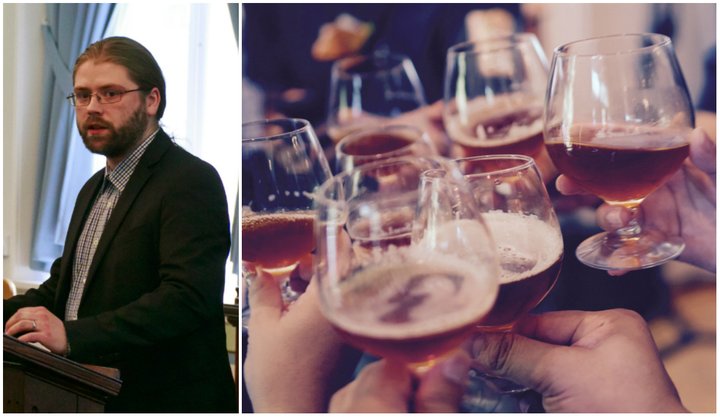 Helgi Hrafn heimabruggun