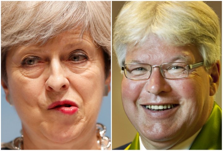 Theresa May Ólafur Þ Harðarson