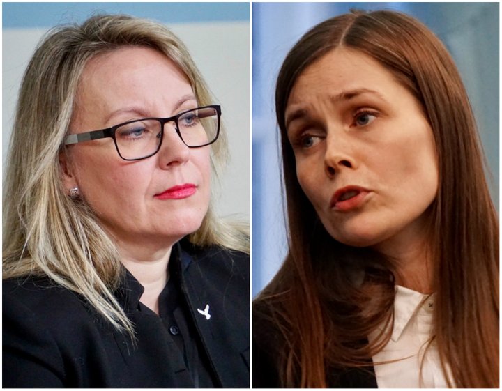 Sigríður Andersen Katrín Jakobsdóttir