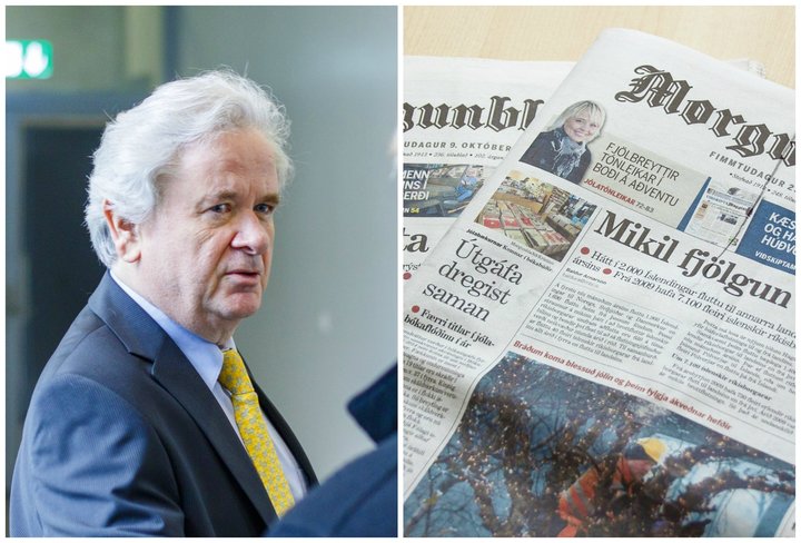 Davíð Oddsson er annar ritstjóra Morgunblaðsins og hefur verið það frá haustinu 2009.