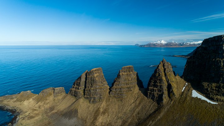 Drangaskörð eru stórkostleg náttúrusmíð.