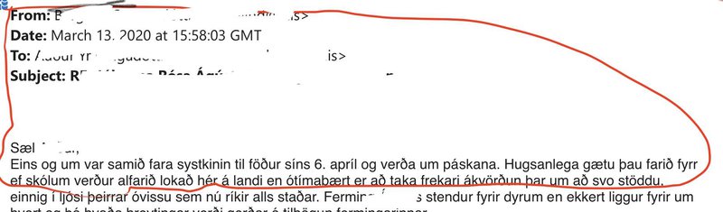 Ritstjóri DV birtir meðfylgjandi skjáskot, sem hann segir frá Jakobi Frímanni komið.