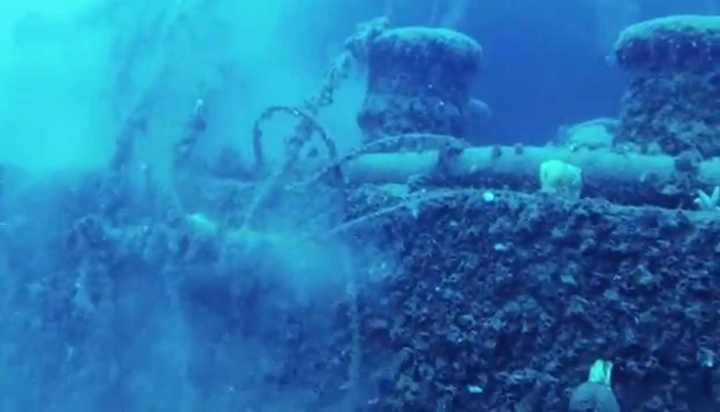 El Grillo var sökkt í Seyðisfirði í síðari heimsstyrjöldinni