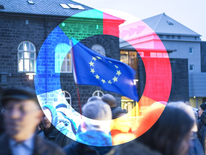 Íslendingar eru andvígir aðild Íslands að ESB, miðað við könnun MMR.