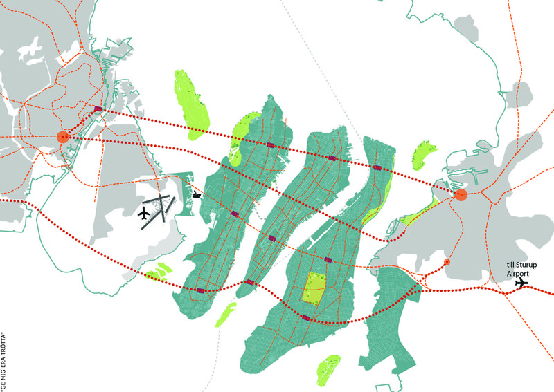 Hér má sjá kort sem sýnir hvernig svæðið gæti orðið.