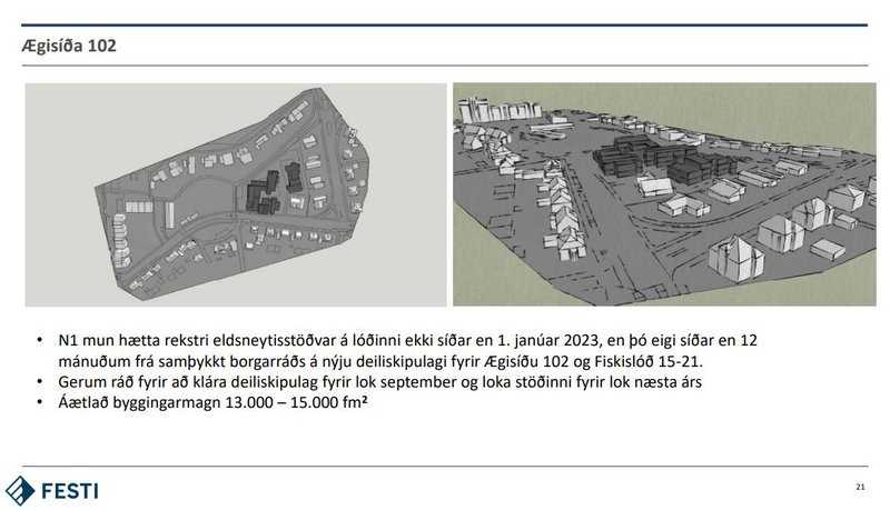 Úr fjárfestakynningu Festi frá því í sumar.