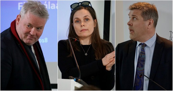 Ríkisstjórnarflokkarnir þrír mælast ekki með meirihluta í nýrri könnun Gallup.