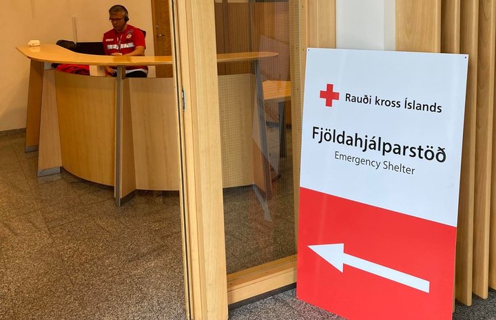 fjöldahjálparstöð vernd