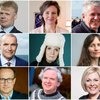 Sturla Jónsson, Hildur Þórðardóttir, Ástþór Magnússon, Guðni Th. Jóhannesson, Elísabet Kristín Jökulsdóttir, Guðrún Margrét Pálsdóttir, Andri Snær Magnason, Davíð Oddsson og Halla Tómasdóttir. 