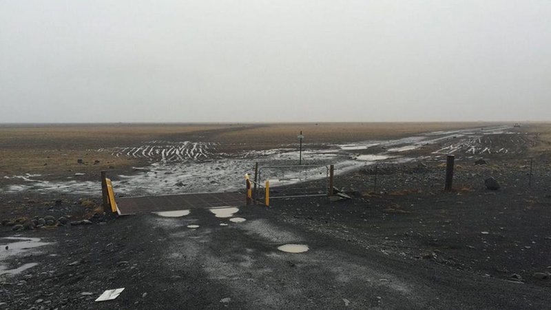 Utanvegaakstur á Sólheimasandi var mikið vandamál áður en hliðinu við þjóðveginn var læst.