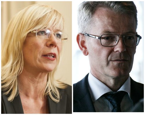 Vigdís Hauksdóttir og Frosti Sigurjónsson myndu bæði tapa þingsætum sínum ef kosið yrði í dag.