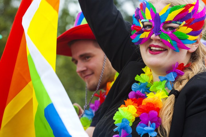 Frá fyrri Gleðigöngu í Reykjavík.