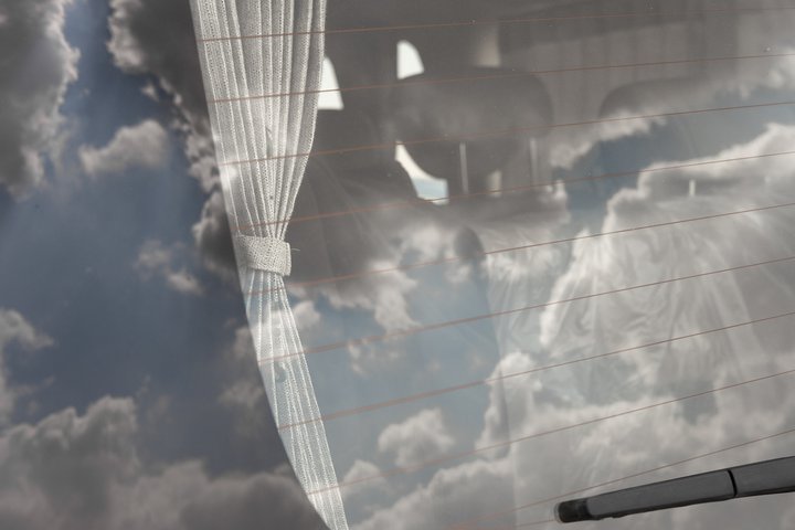 Eitt af verkum Hjördísar.