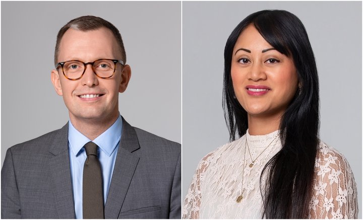 Guðfinnur Sigurvinsson og Vigdís Häsler