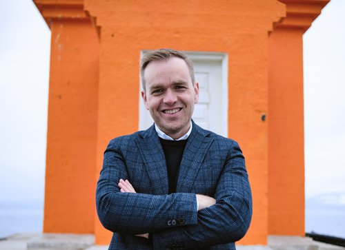 Guðmundur Gunnarsson oddviti Viðreisnar.