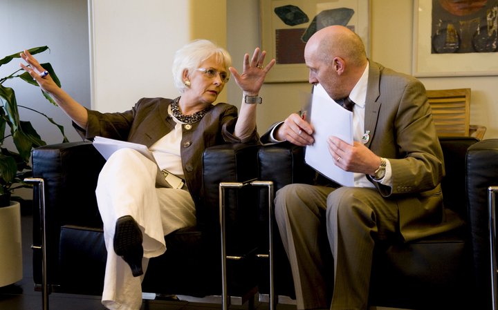 Jóhanna Sigurðardóttir og Steingrímur J. Sigfússon stóðu í stafni ríkisstjórnarinnar sem tók við árið 2009.