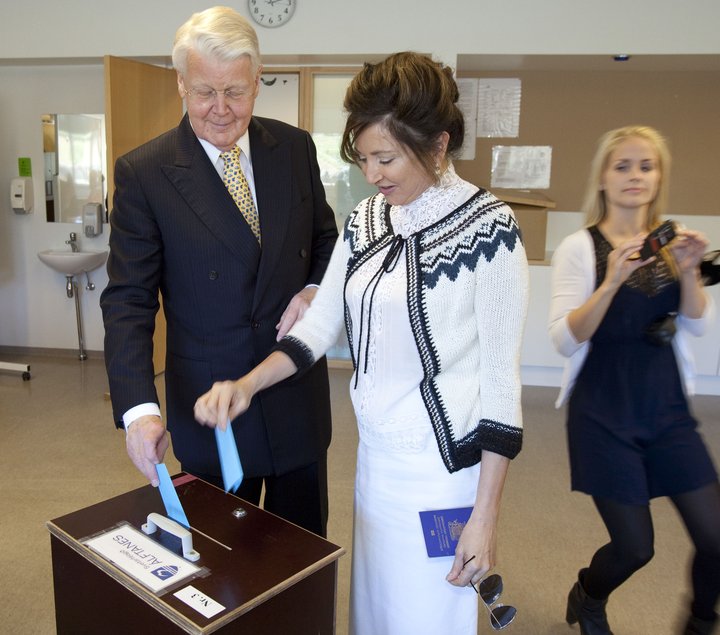 Ólafur Ragnar og Dorrit