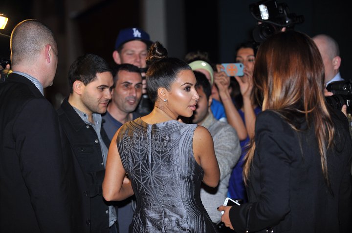 Kim Kardashian West er dugleg á Snapchat.