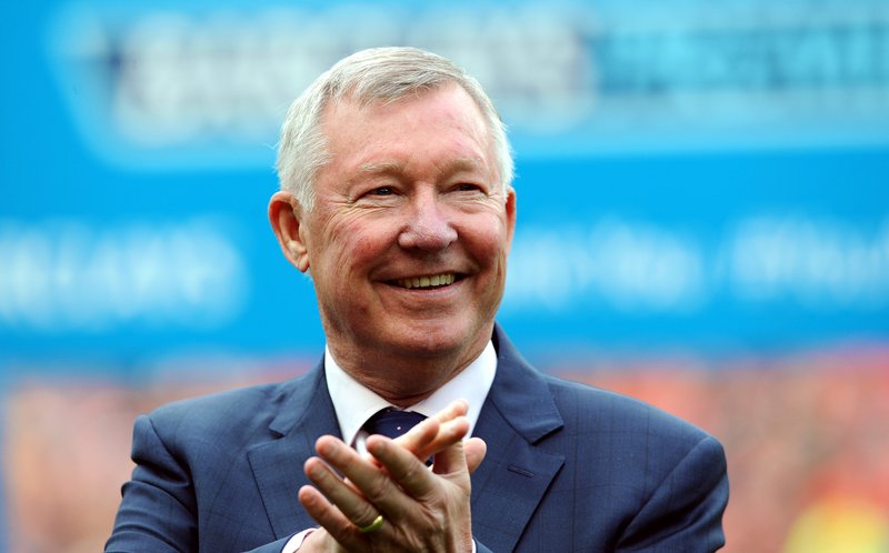 Alex Ferguson hætti að þjálfa árið 2013.