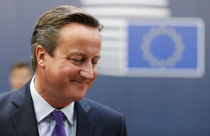 David Cameron var á Íslandi á dögunum og fundaði meðal annars með Sigmundi Davíð Gunnlaugssyni í Alþingishúsinu.