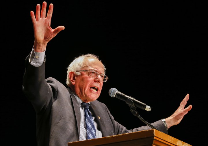 Bernie Sanders, einn forsetaframbjóðenda Demókrata