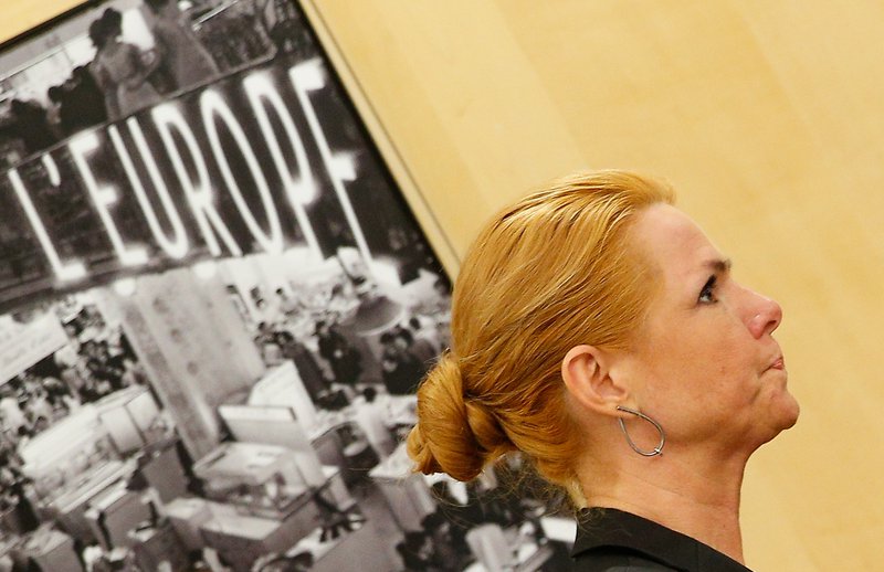 4. febrúar, tveimur dögum eftir að þingið tók ákvörðun um ákæruna til Landsdóms, sagði Inger Støjberg sig úr Venstre. Mynd: EPA