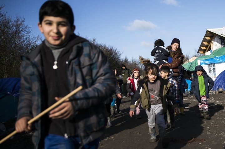 Kúrdískt flóttafólk í Frakklandi.