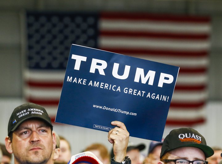 Máflutningur Donald Trump hefur á tíðum snúist um að brjóta á grundvallarmannréttindum til að ná fram lausn á þeim vandamálum sem hann segir að fyrir hendi séu.