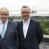 Boris Johnson og Michael Gove. Óvænt er staðan sú að Johnson fer ekki fram en Gove á góðan séns á að verða forsætisráðherra.