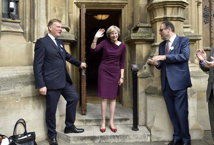 Theresa May varð forsætisráðherra Bretlands eftir þjóðaratkvæðagreiðsluna.