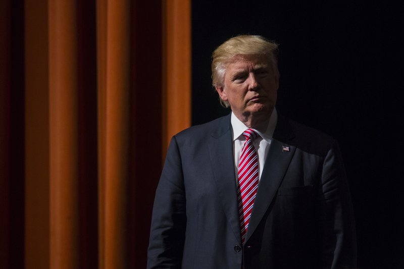 Donald Trump, Bandaríkjaforseti.