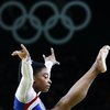Simone Biles fangaði hjörtu áhorfenda á Ólympíuleikunum í Ríó 2016. Hún æfir nú fyrir Ólympíuleikana sem vonandi verða haldnir 2021.