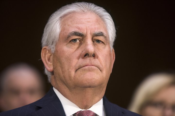 Rex Tillerson utanríkisráðherra
