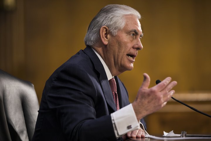 Rex Tillerson, utanríkisráðherra Bandaríkjanna.