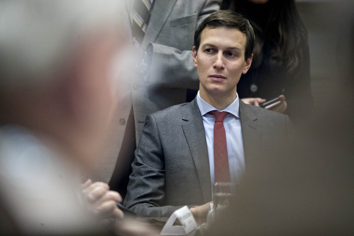 Jared Kushner, tengdasonur Bandaríkjaforseta og ráðgjafi Bandaríkjanna í Mið-Austurlandamálum .