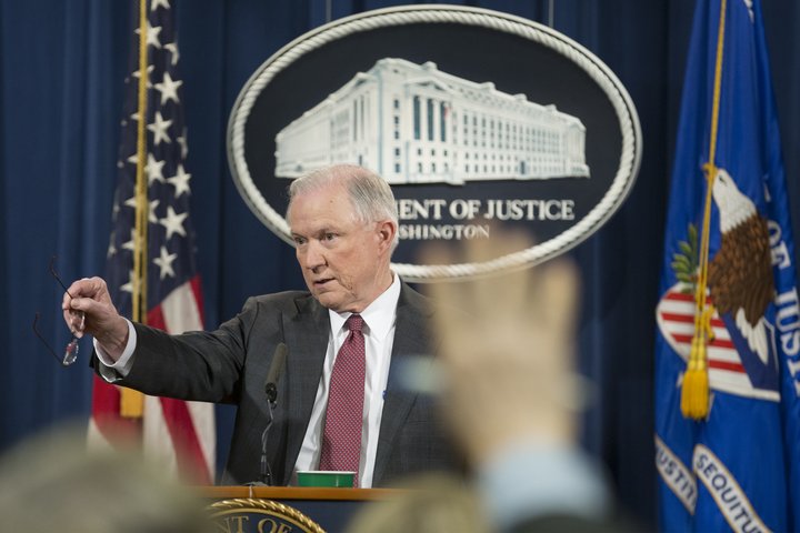 Jeff Sessions, dómsmálaráðherra Bandaríkjanna.