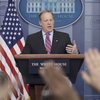 Sean Spicer, upplýsingafulltrúi Hvíta hússins.