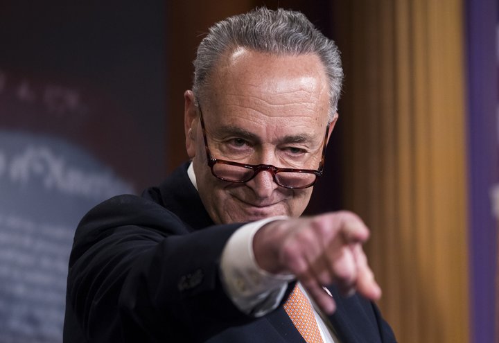 Chuck Schumer er leiðtogi demókrata á bandaríska þinginu.