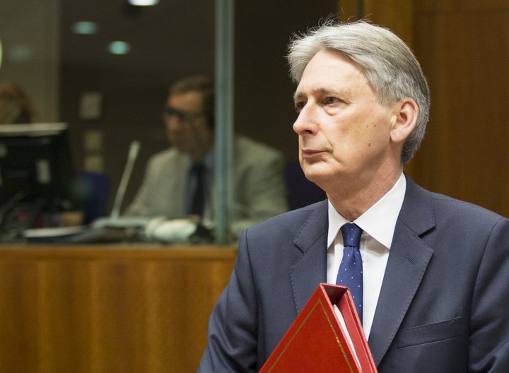 Philip Hammond er fjármálaráðherra Bretlands.