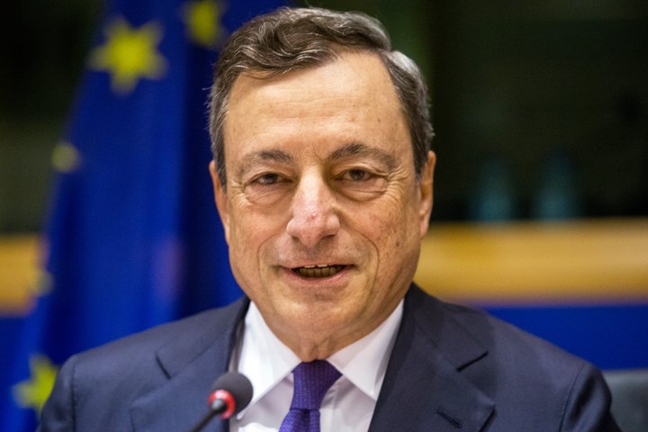 Mario Draghi, seðlabankastjóri Evrópska seðlabankans.