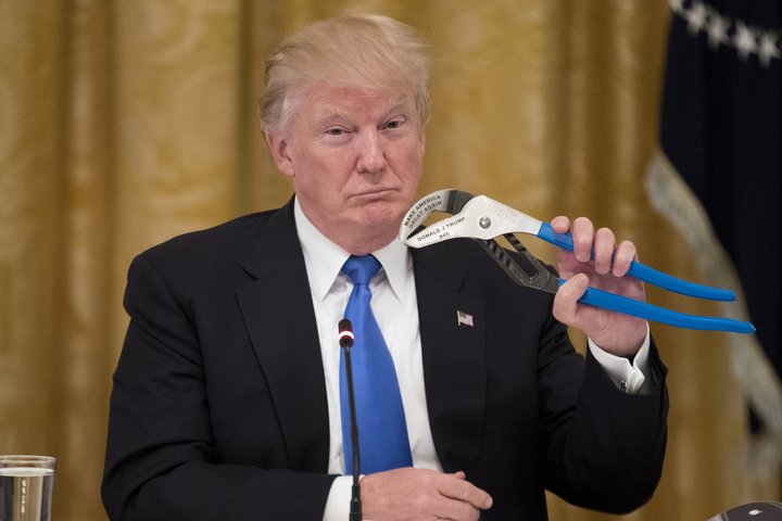 Donald Trump, forseti Bandaríkjanna.