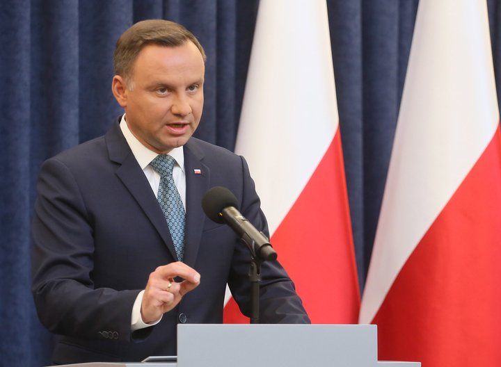 Andrzej Duda, forseti Póllands.