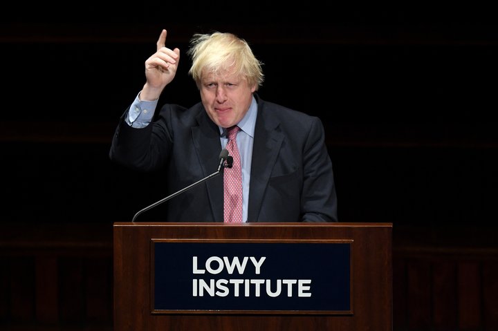 Boris Johnson utanríkisráðherra Bretlands